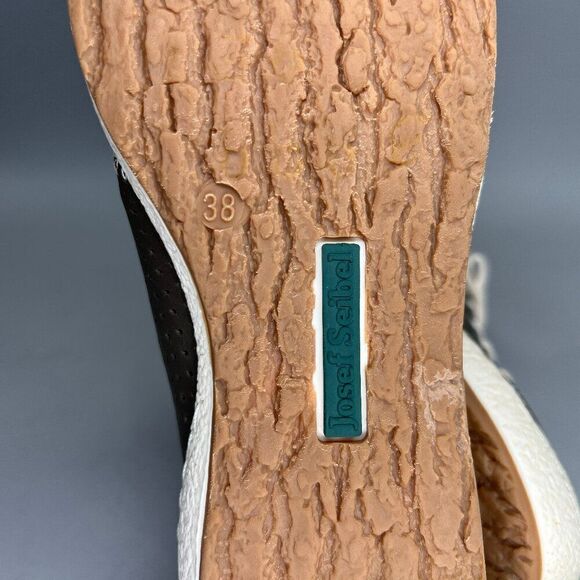 Josef Seibel Caspian Shoes Women's Size 7.5 Leather Lace‎ Up Comfort Sneakers - Picture 11 of 15